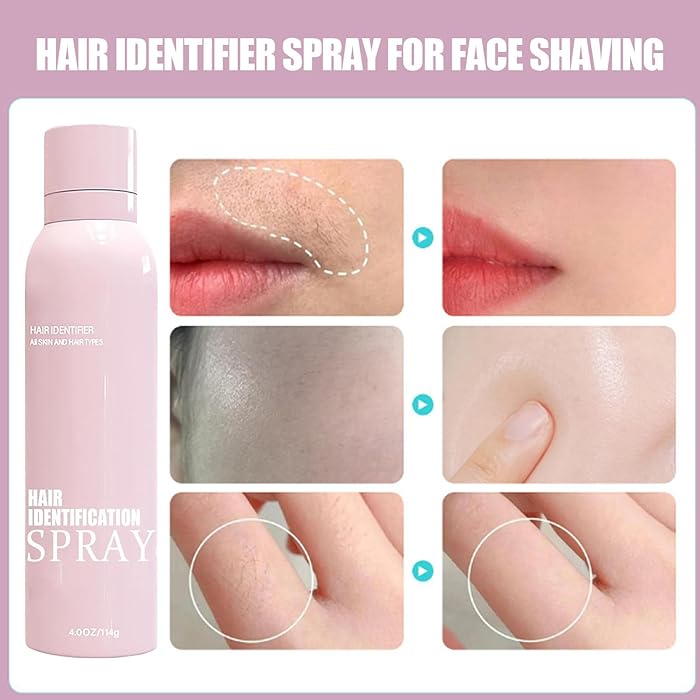 Viral Magic Hair Identifier Spray |  Face Shaving With 4 Pcs Razor