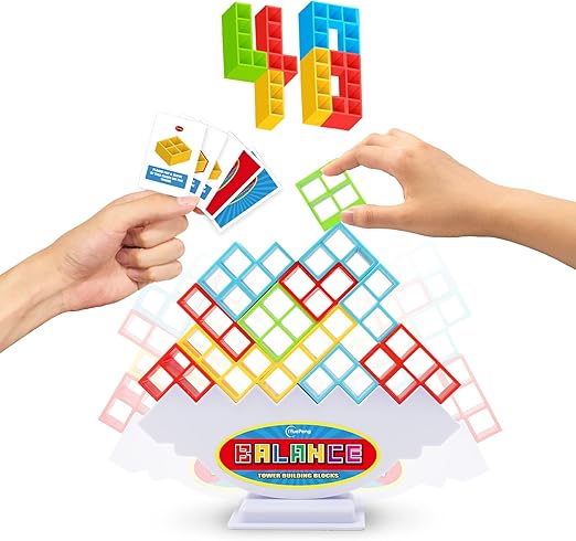 Tetrit™ New Upgraded Tetra Tower Balancing Game for Kids & Adult